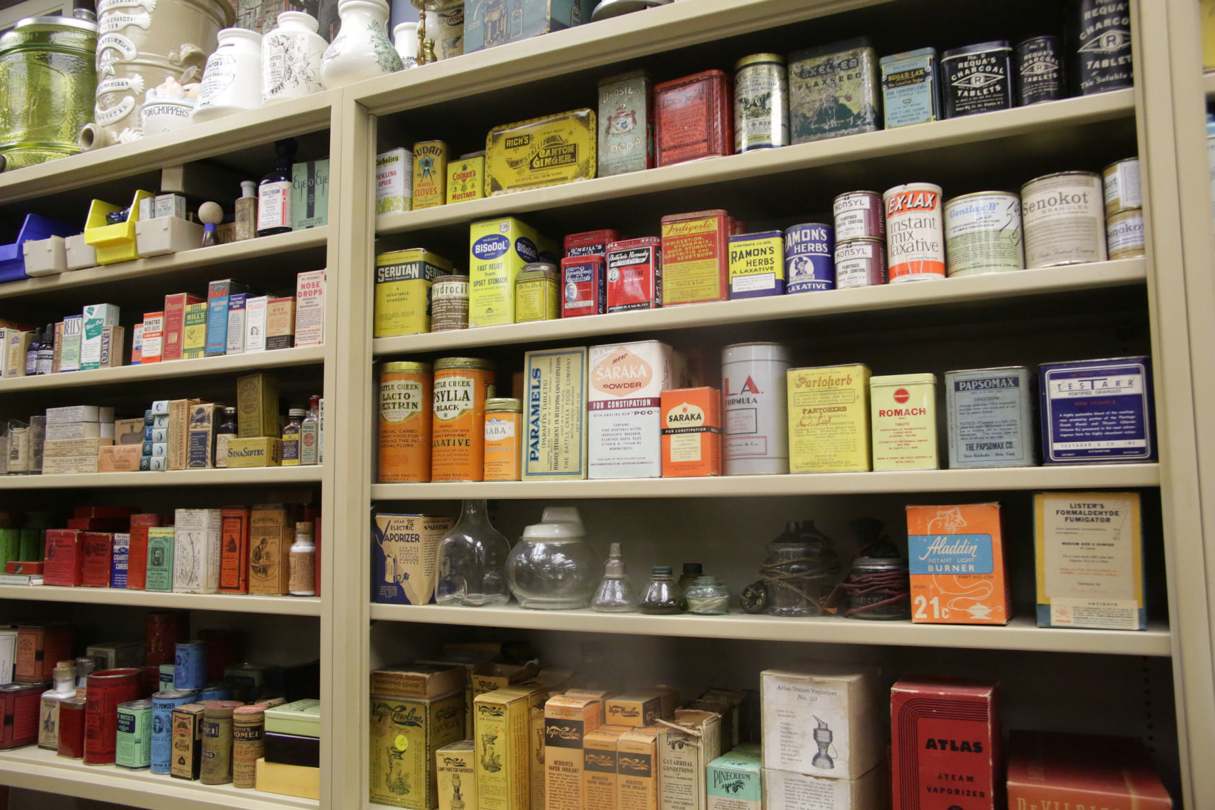 Griffith's History of Pharmacy Research Center takes a stroll through 400 years of pharmacopia